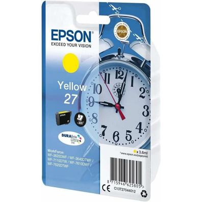 Epson Druckerpatrone T2704 (C13T27044012) gelb