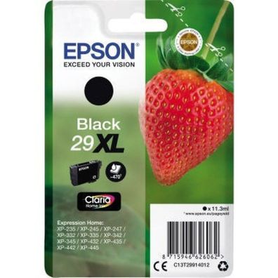 Epson Druckerpatrone Claria Home 29XL (C13T29914012) schwarz