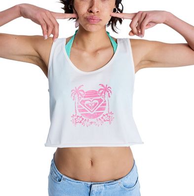 ROXY Women Top Magic Sunset Crop coconut milk