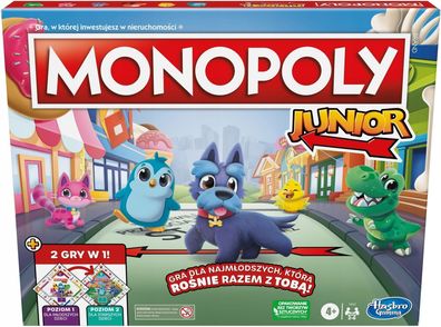 Brettspiel Monopoly Junior 2In1 Hasbro