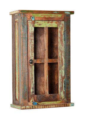 Riverboat Badezimmer Hängeschrank Altholz Bunt 44x21 cm
