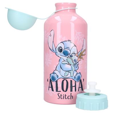 Disney Stitch - Trinkflasche "Really Refreshing" - 500 ml Lilo Schule Für Kinder