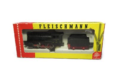Fleischmann 4125 - 1309 Schlepptenderlok mit Tender - HO - 1:87 - Originalverpackung