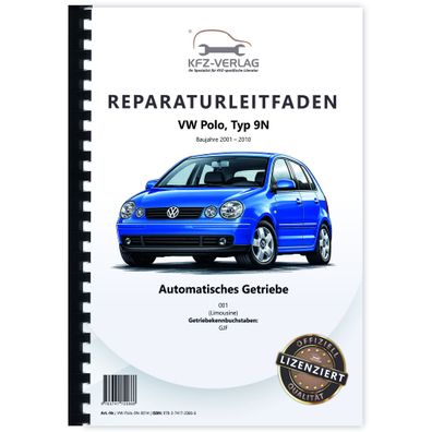 VW Polo 4 Limousine 9N (01-10) 4 Gang Automatikgetriebe 001 Reparaturanleitung