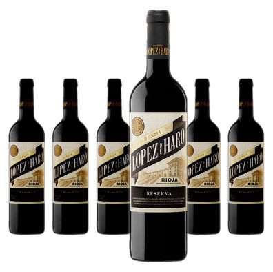 6 x Hacienda López De Haro Reserva – 2019
