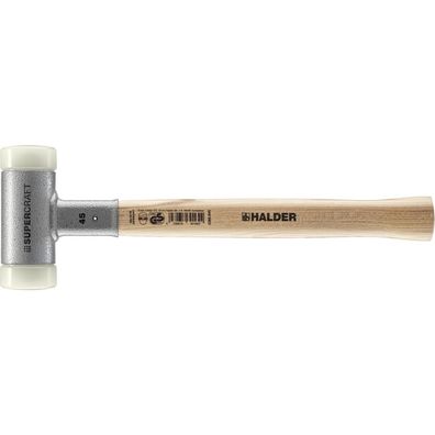 HALDER Supercraft Schonhammer Ø 45 mm rückschlagfrei mit Stahlschrotfüllung