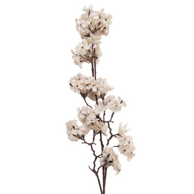 Clayre & Eef Kunstblume 10x7x98 cm Weiß Kunststoff (Gr. 10x7x98 cm)