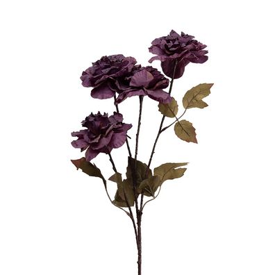 Clayre & Eef Kunstblume 8x10x90 cm Violett Kunststoff (Gr. 8x10x90 cm)