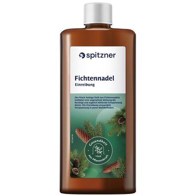 Einreibung Fichtennadel Flasche 1 Liter