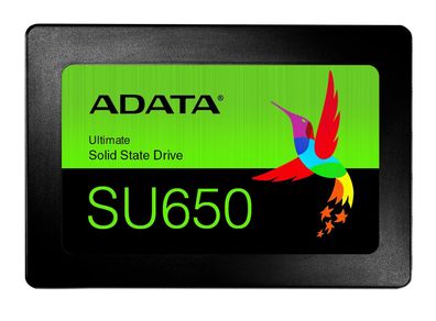 Ultimate SU650 480 GB, SSD schwarz, SATA 6 Gb/s, 2,5"