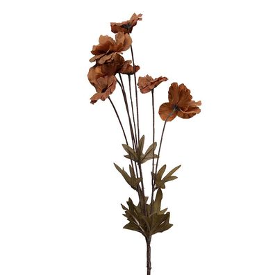 Clayre & Eef Kunstblume 6x10x80 cm Orange Kunststoff (Gr. 6x8x80 cm)