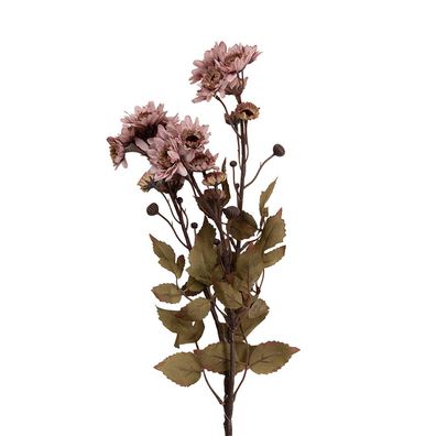 Clayre & Eef Kunstblume 6x10x80 cm Rosa Kunststoff (Gr. 6x10x80 cm)