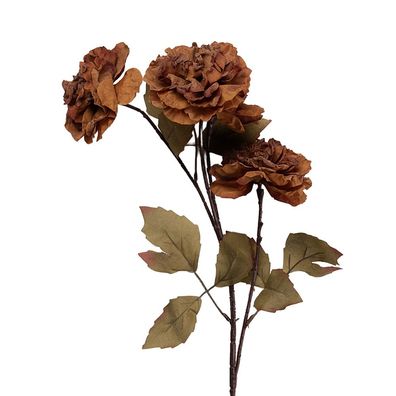 Clayre & Eef Kunstblume 8x10x90 cm Orange Kunststoff (Gr. 8x10x90 cm)