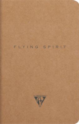 Clairefontaine Flying S. Nbuch braun lin 11x17 48Bl