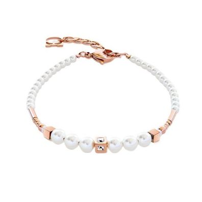 Armband - Edelstahl rosé - Princess Pearls