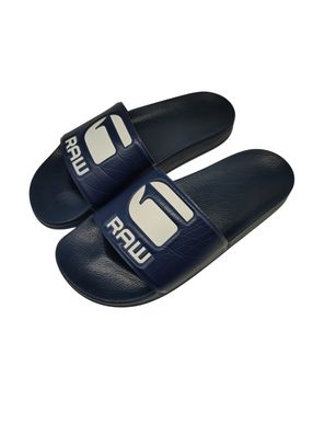 G-Star Cart Slide Artwork Sandale Herren milk dk saru blau AO 41 EU