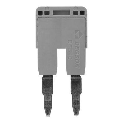 Einlegebrécke Steckbrécke Querverbinder 2-Polig fér DS10 Reihenklemmen DGN