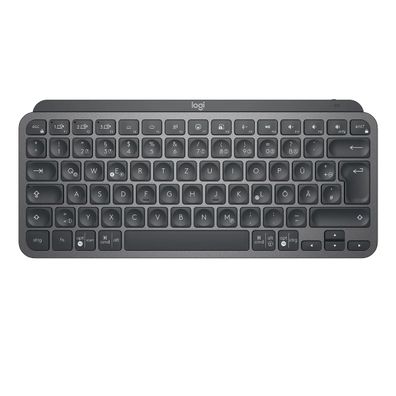 Logitech MX Keys Mini kabellose Tastatur grafit beleuchtet Bluetooth USB C Akku