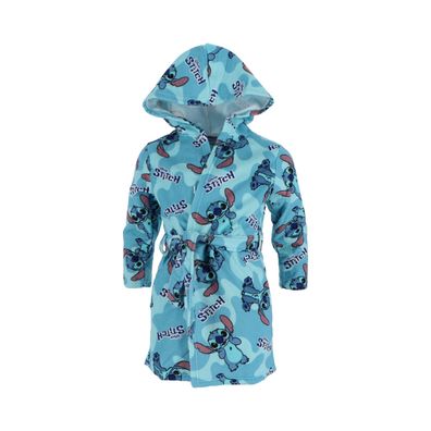 Disney Lilo & Stitch Bademantel Kapuzenbademantel für Kinder - Größe: