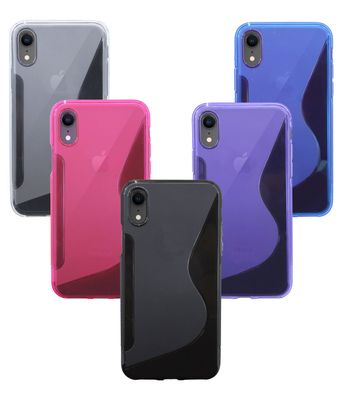 Handyhülle Apple iPhone XR Silikon Hülle Schutzhülle Case Cover Backcover