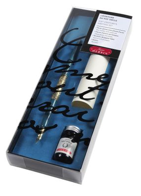 Herbin Kalligraphie-Set 19. Jahrhundert