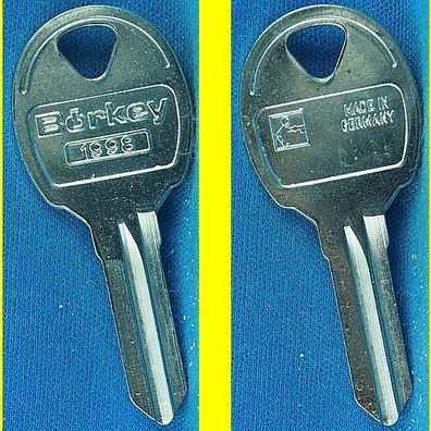 Schlüsselrohling Börkey 1998 für verschiedene Ronis Kleinzylinder