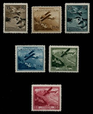 Liechtenstein 1930 Nr 108-113 postfrisch X6A8AFA