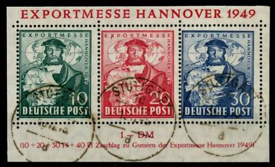 BIZONE Block1a WZd2 zentrisch gestempelt 3ER STR X6ACC1E