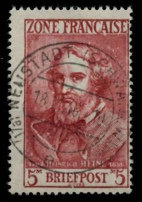 FRANZ. ZONE ALLG. AUSG. Nr 13 zentrisch gestempelt X6ACFFE