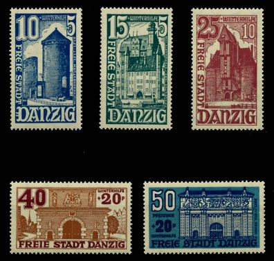 DANZIG 1936 Nr 262-266 postfrisch X6BE1E6