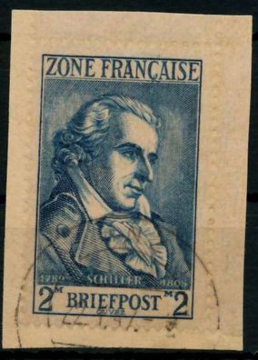 FRANZ. ZONE ALLG. AUSG. Nr 12 gestempelt gepr. X6EB13A