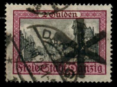 DANZIG 1924 Nr 208 gestempelt gepr. X6F910A