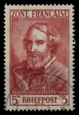 FRANZ. ZONE ALLG. AUSG. Nr 13 gestempelt gepr. X709E36