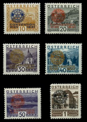 Österreich 1931 Nr 518-523 postfrisch X716686