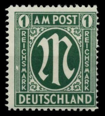 BIZONE AM-POST Nr 35Bz IV postfrisch gepr. X71E03E