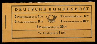 BRD BUND Markenheftchen Nr MH 4YI postfrisch X792C12