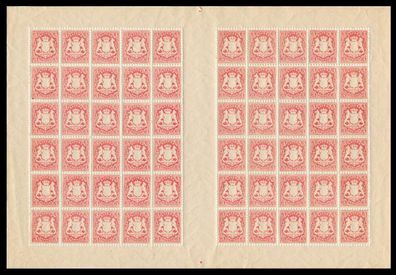 BAYERN WAPPEN-AUSGABE 1875 Nr 33 postfrisch BO X794D56