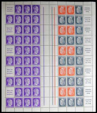 Deutsches REICH Markenheftchenbogen Nr MHB70 postfrisch X7978EE