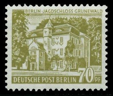 BERLIN DS BAUTEN 1 Nr 123 postfrisch gepr. X877916