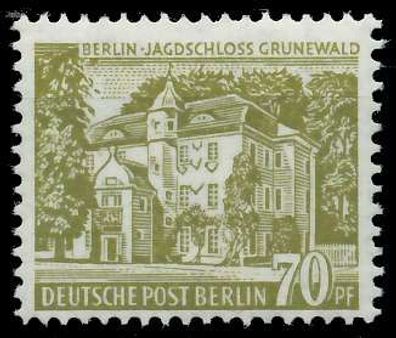 BERLIN DS BAUTEN 1 Nr 123 postfrisch X53A91E