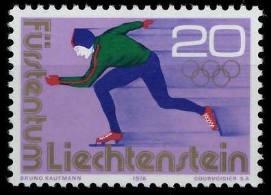 Liechtenstein 1975 Nr 635 postfrisch SB460FA