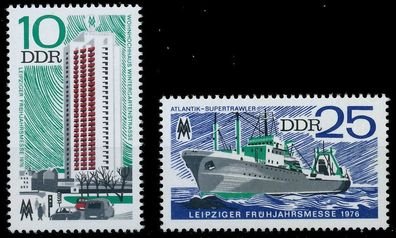 DDR 1976 Nr 2119-2120 postfrisch SE1F926