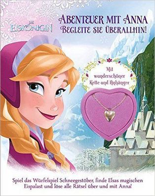 Disney Die Eiskönigin: Abenteuer mit Anna - mit wunderschöner Kette, Buch