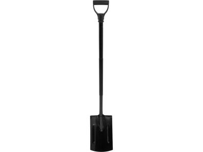 Profilierter Spaten mit Metallstiel 19,5 cm
