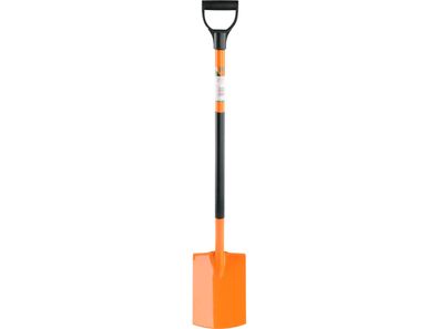 Gerader Spaten Florange mit ergonomischem Metallstiel
