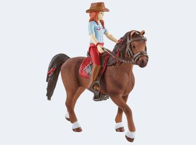 Schleich 42539 Schleich Spielfigur Horse Hannah & Cayenne Fantasy