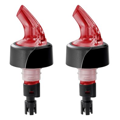 Gastro Portionierer Ausgießer Dosiersystem Compact® Neon Rot - 2er SET