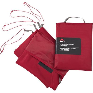 MSR - Footprint Regular - rot - Universal 3 Person R - Zelt