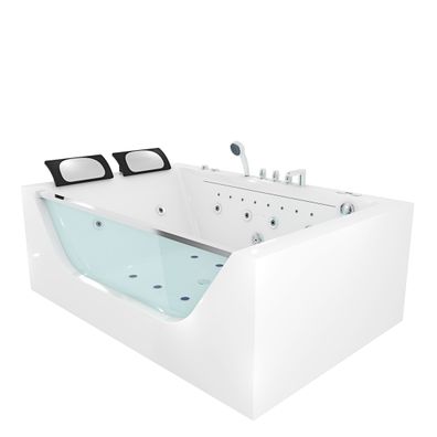 Whirlpool Pool Badewanne Wanne W42-R-ALL 180x120cm Reinigungsfunktion