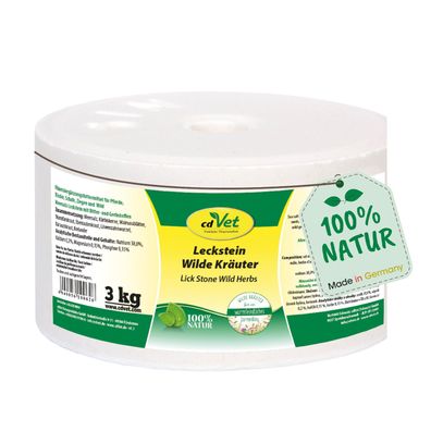 Leckstein Wilde Kräuter 3 kg